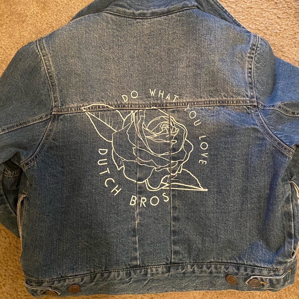 Cropped Dutch Jean jacket